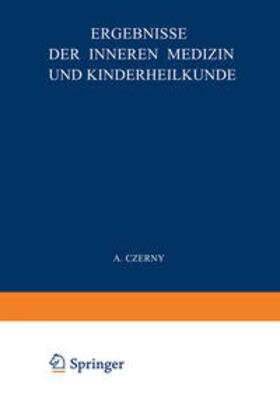 Langstein / Schittenhelm / Czerny |  Ergebnisse der Inneren Medizin und Kinderheilkunde | eBook | Sack Fachmedien