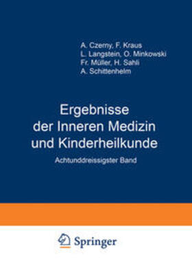 Langstein / Schittenhelm / Czerny |  Ergebnisse der Inneren Medizin und Kinderheilkunde | eBook | Sack Fachmedien