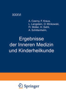 Langstein / Schittenhelm / Czerny |  Ergebnisse der Inneren Medizin und Kinderheilkunde | eBook | Sack Fachmedien