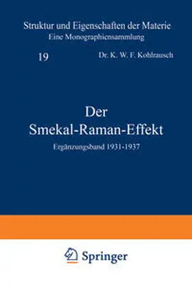 Kohlrausch / Born / Franck |  Der Smekal-Raman-Effekt | eBook | Sack Fachmedien