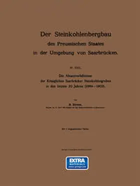 Zörner |  Der Steinkohlenbergbau des Preussischen Staates in der Umgebung von Saarbrücken | eBook | Sack Fachmedien