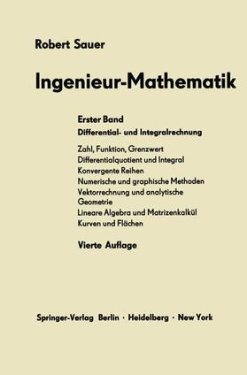 Sauer |  Ingenieur-Mathematik | Buch |  Sack Fachmedien