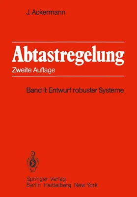 Ackermann |  Abtastregelung | Buch |  Sack Fachmedien