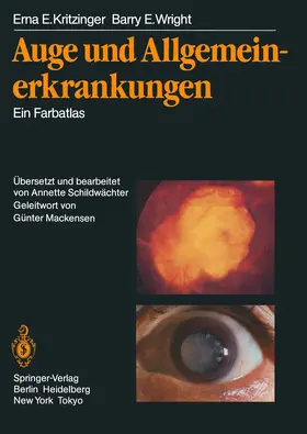 Kritzinger / Wright |  Auge und Allgemeinerkrankungen | Buch |  Sack Fachmedien