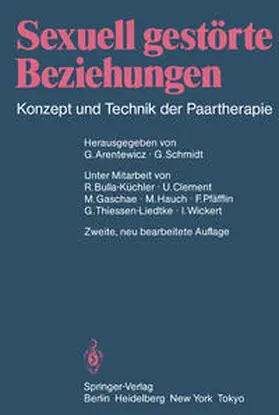 Arentewicz / Schmidt |  Sexuell gestörte Beziehungen | eBook | Sack Fachmedien