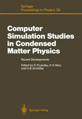 Landau / Mon / Schüttler |  Computer Simulation Studies in Condensed Matter Physics | eBook | Sack Fachmedien