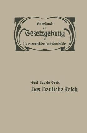 Grais |  Das Deutsche Reich | Buch |  Sack Fachmedien