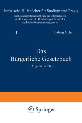 Mohn |  Das Bürgerliche Gesetzbuch | Buch |  Sack Fachmedien