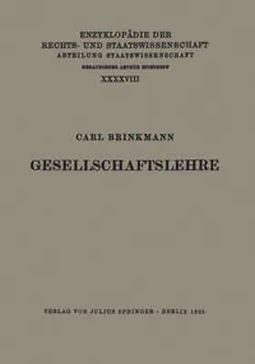 Brinkmann / Kohlrausch / Kaskel | Gesellschaftslehre | E-Book | sack.de