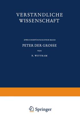 Wittram |  Peter der Grosse | Buch |  Sack Fachmedien