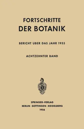 Gäumann / Bünning |  Bericht über das Jahr 1955 | Buch |  Sack Fachmedien