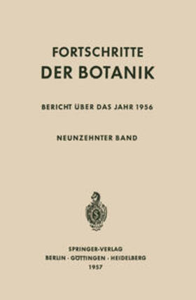 Lüttge / Beyschlag / Büdel |  Bericht Über das Jahr 1956 | eBook | Sack Fachmedien