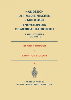 Zuppinger |  Strahlenbiologie / Radiation Biology | Buch |  Sack Fachmedien