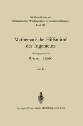 Angelitch / Sauer / Rutishauser |  Mathematische Hilfsmittel des Ingenieurs | eBook | Sack Fachmedien