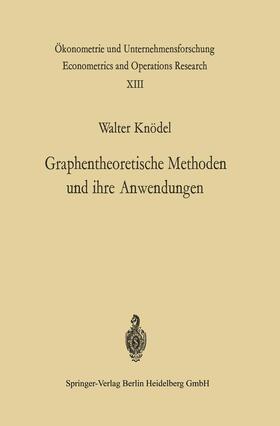 Knödel |  Graphentheoretische Methoden und ihre Anwendungen | Buch |  Sack Fachmedien