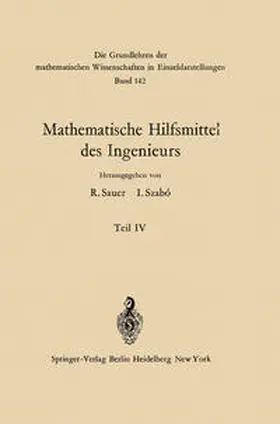 Hahn / Sauer / Mammitzsch |  Mathematische Hilfsmittel des Ingenieurs | eBook | Sack Fachmedien