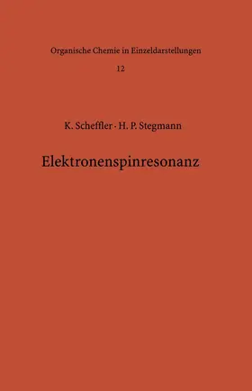 Stegmann / Scheffler |  Elektronenspinresonanz | Buch |  Sack Fachmedien