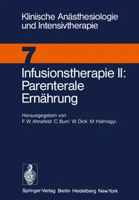  Infusionstherapie II Parenterale Ernährung | eBook | Sack Fachmedien