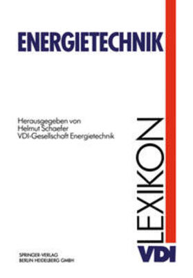 Schaefer |  VDI-Lexikon Energietechnik | eBook | Sack Fachmedien