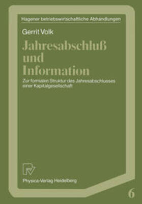 Volk | Jahresabschluß und Information | E-Book | sack.de