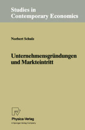 Schulz |  Unternehmensgründungen und Markteintritt | eBook | Sack Fachmedien