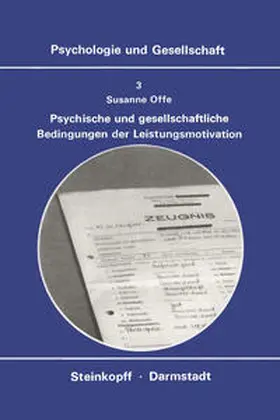 Offe |  Psychische und Gesellschaftliche Bedingungen der Leistungsmotivation | eBook | Sack Fachmedien