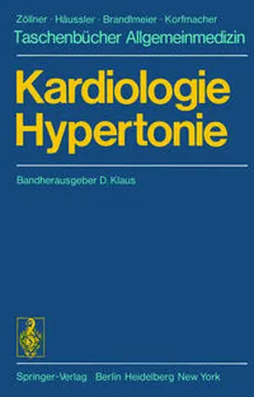 Klaus |  Kardiologie. Hypertonie | eBook | Sack Fachmedien