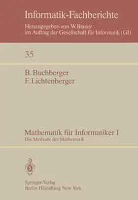 Buchberger / Lichtenberger |  Mathematik für Informatiker I | eBook | Sack Fachmedien