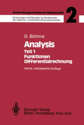 Böhme |  Anwendungsorientierte Mathematik | eBook | Sack Fachmedien