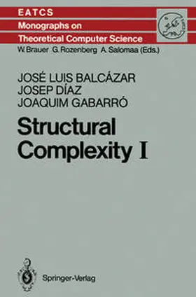 Balcazar / Diaz / Gabarro |  Structural Complexity I | eBook | Sack Fachmedien