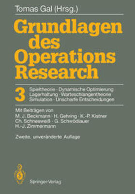 Gal |  Grundlagen des Operations Research | eBook | Sack Fachmedien