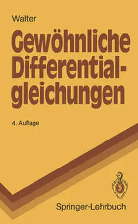 Walter |  Gewöhnliche Differential-gleichungen | eBook | Sack Fachmedien