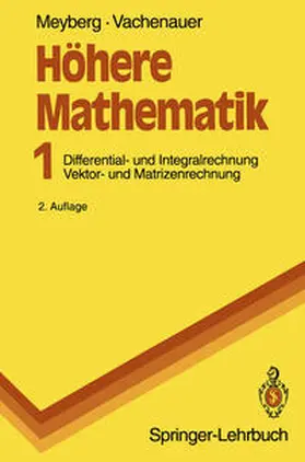 Meyberg / Vachenauer |  Höhere Mathematik | eBook | Sack Fachmedien