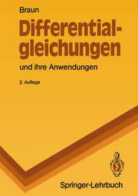 Braun |  Differentialgleichungen und ihre Anwendungen | eBook | Sack Fachmedien