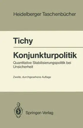 Tichy |  Konjunkturpolitik | eBook | Sack Fachmedien