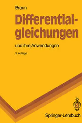 Braun |  Differentialgleichungen und ihre Anwendungen | eBook | Sack Fachmedien