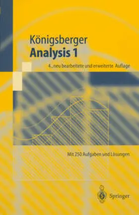 Königsberger |  Analysis 1 | eBook | Sack Fachmedien