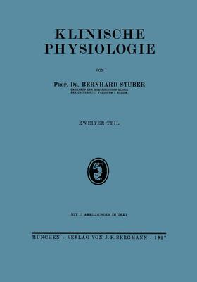 Stuber |  Klinische Physiologie | Buch |  Sack Fachmedien
