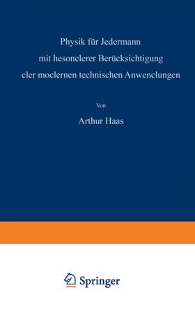 Haas / Loewen |  Physik für Jedermann | Buch |  Sack Fachmedien