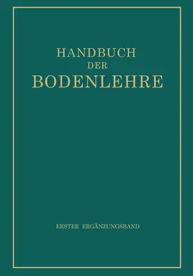 Blanck |  Handbuch der Bodenlehre | Buch |  Sack Fachmedien