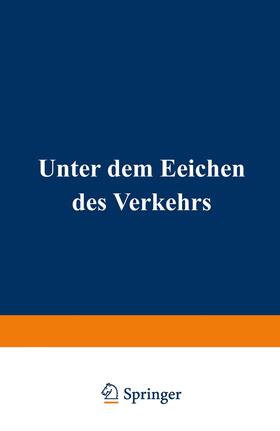 Billig |  Unter dem Zeichen des Verkehrs | Buch |  Sack Fachmedien