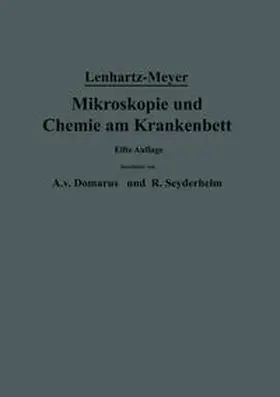 Lenhartz / Meyer / Domarus |  Mikroskopie und Chemie am Krankenbett | eBook | Sack Fachmedien