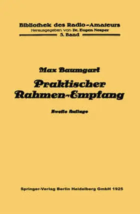 Baumgart / Nesper |  Praktischer Rahmen-Empfang | eBook | Sack Fachmedien