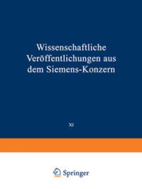 Baumann / Becker / Heintzenberg |  Wissenschaftliche Veröffentlichungen aus dem Siemens-Konzern | eBook | Sack Fachmedien