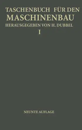 Baer / Dubbel / Kurrein |  Taschenbuch für den Maschinenbau | eBook | Sack Fachmedien