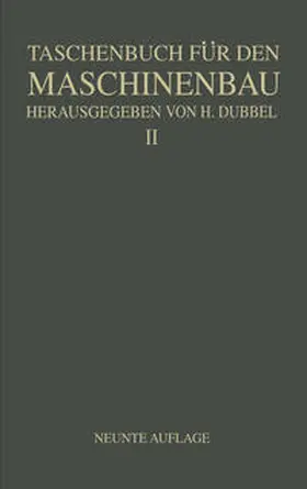 Baer / Dubbel / Kurrein |  Taschenbuch für den Maschinenbau | eBook | Sack Fachmedien