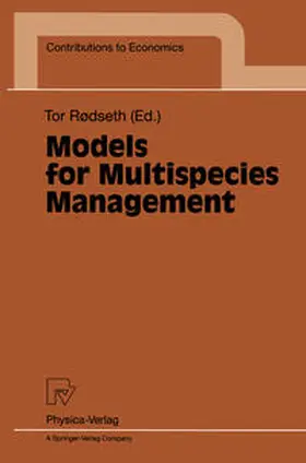 Rodseth |  Models for Multispecies Management | eBook | Sack Fachmedien