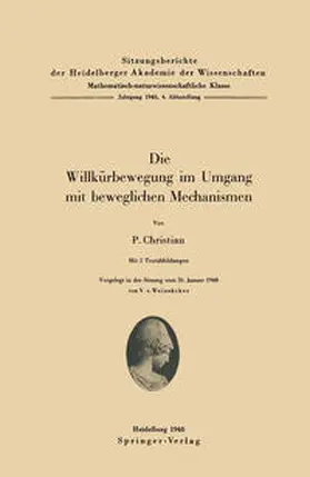 Christian |  Die Willkürbewegung im Umgang mit beweglichen Mechanismen | eBook | Sack Fachmedien