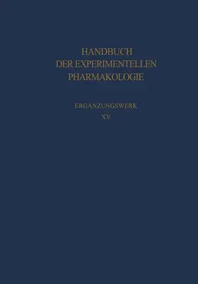  Cholinesterases and Anticholinesterase Agents | Buch |  Sack Fachmedien