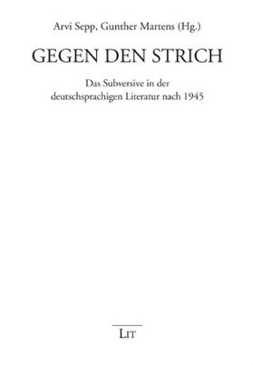 Sepp / Martens |  Gegen den Strich | Buch |  Sack Fachmedien